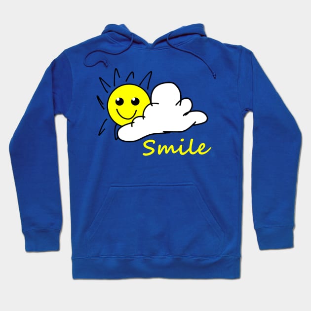 Smile sunshine Hoodie by andersonartstudio